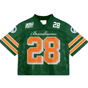 High Quality American Rugby Uniform Breathable Mesh Football Jersey Team Practice Sports Tops for Men Adult