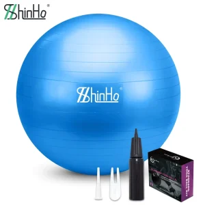 High Quality Anti-Burst Eco-Friendly PVC Material Reach CA65 Certified Customized Logo Yoga Ball in Yoga Studios