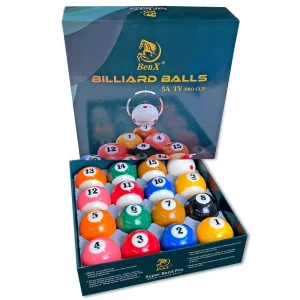 High Quality Billiard Balls 5a 57.2mm One-eyed Dragon Pool Crystal Ball American Billiards 16-Ball Complete Set