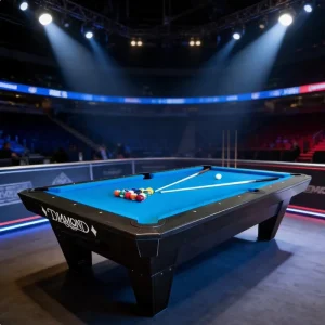 High Quality Club Sports 8ft 9ft American Snooker and Billiard Table Professional Ball Return Diamond Mesas De Billar