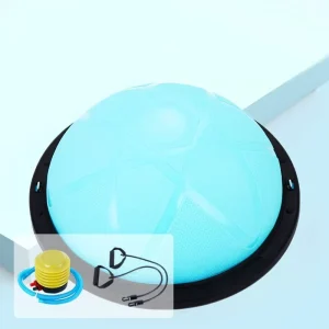 High Quality Colorful PVC Yoga Half Ball for Fitness Exercise