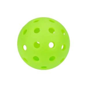 High Quality Custom Logo 40 Hole Injection Molding Pickleball Balls, PE Plastic Material for Indoor Training Sport