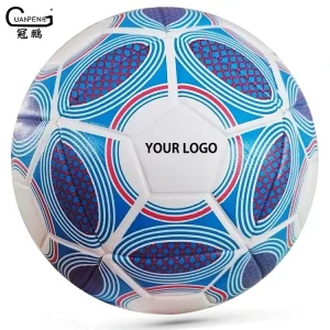 High Quality Custom Logo Machine Stitched PU Leather Soccer Ball Official Size 5 4 Training Football Ball