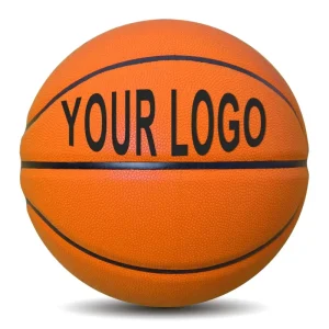 High Quality Custom Logo Size 5 7 Manufacture PU Material Personalized Training Orange Basketball Ball