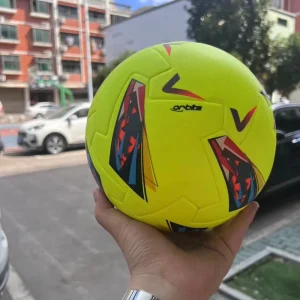 High Quality Custom Logo Soccer Ball Size 5 Professional Training Match Blue Football Ball