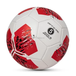 High Quality Custom Soccer Football Ball Size 5 Made by Premium PVC Leather from Match Manufacturers