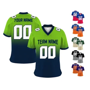 High Quality Custom logo American Football Wear Men Rugby Jersey T shirts Team Football Jersey Shirts Uniforms