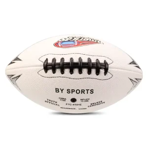 High Quality Customized Logo Designs Football Ball PU Machine Stitching America Style Rugby Ball for Training