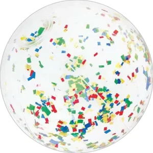 High Quality Customized PVC Various Glitter Inflatable Beach Ball for Kids and Adults