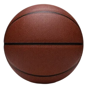High Quality Dark Brown PU Leather Flexible Durable Basketball with Customizable Logo Sizes 5 6 7 for Indoor Outdoor Training