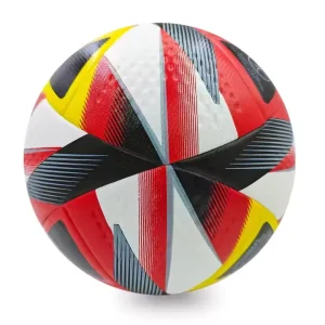 High Quality Durable Lightweight European Championship Design Size 5 Soccer Ball Thermal Bonded PU for Professional Training