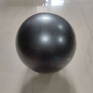 High Quality Eco Friendly PVC Small Mini Pilates Gym Ball with Straw Balance Yoga Ball