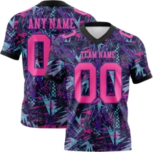 High Quality Embroidered Stitched Rugby Uniform Breathable American Football Jerseys