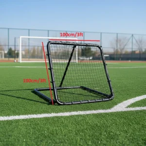 High Quality Foldable Adjustable 5-Angle Soccer Rebound Net Portable Training Goal