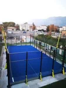 High Quality Glass Padel Court Factory Price Padel Tennis Court Equipment Super Panoramic Glass Padel Court
