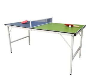 High Quality Indoor and Outdoor Portable Folding Tennis Game Set Durable Tennis Table for Family Play Game Time