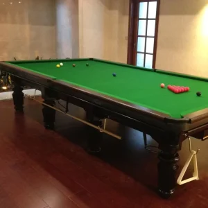 High Quality Luxury Pool Table 12ft Solid Wood Durable High Cost Effective