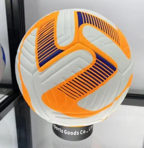 High Quality Machine Stitched Eco Friendly Custom Brand Soccer Ball Soft Durable PU PVC Official Size 5 Outdoor Flag Football