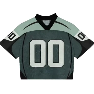 High Quality Mesh Sublimation Print Custom Design Men’s Jersey OEM American Football Wear New Design Boxy Jersey
