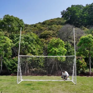 High Quality Metal Goal Post Steel Football Goals Portable American Soccer Goals for Training