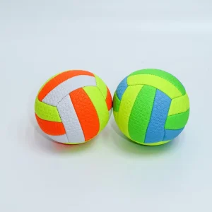 High Quality Mini Size 2 Machine Stitched PU Volleyball Competition for Promotion Gift