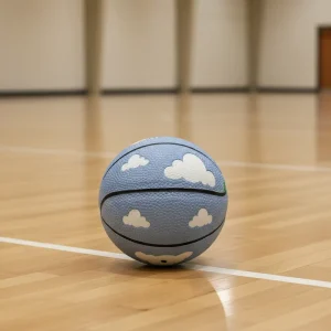 High Quality Moisture Absorbing Composite Leather Training Use Size 1 Children Mini Custom Basketball Toy Butyl Bladder 200g