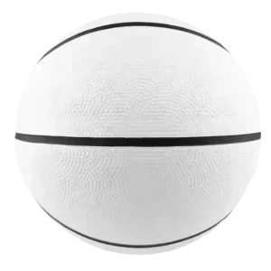 High Quality Monochrome Rubber Basketball Chyros R003 Customizable Logo Sizes 5 6 7 Flexible Durable Factory Direct Sales