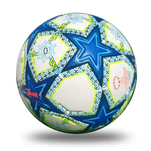 High Quality Original Standard Size 5 PU Leather Soccer Football Ball for Sports Training and Official Match Factory