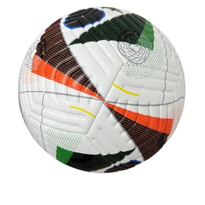 High Quality PU Custom Soccer Ball Size 5 Professional Football for Training PVC Material Manufactured by Company