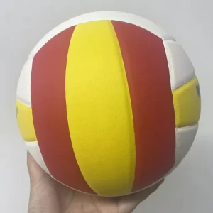 High Quality PU Volleyball Balloon Custom Logo Lightweight Indoor Outdoor Beach Training Competition Standard Size 5