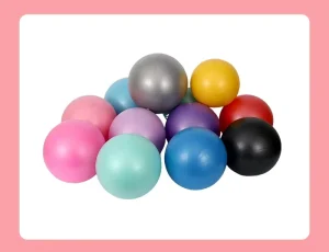 High Quality PVC Yoga Ball 10 14.9in Diameter for Exercise and Pilates Includes Pump Custom Logo Option Durable