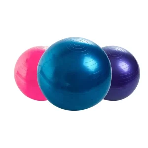 High Quality Physical Therapy Custom Color Yoga Pilates Balls Beige 65cm PVC Yoga Ball for Home Gym Exercise Training