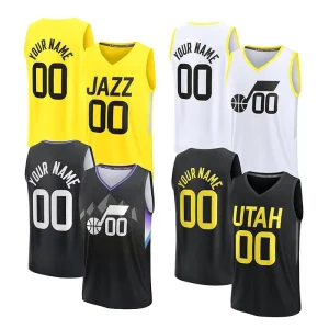 High Quality Plus Size Basketball Stitched Printed Jersey 100% Polyester 220g Quick Dry Breathable Kits All