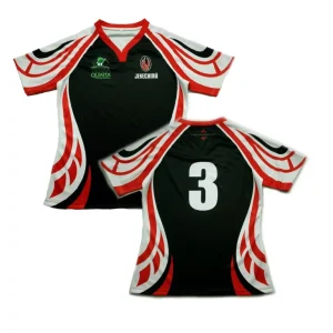 High Quality Polyester Customized Sublimation Rugby League Jersey for Women and Men