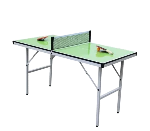 High Quality Portable Folding Ping Pong Table Indoor and Outdoor Table Tennis Game Set with Table Tennis Racket and Ball