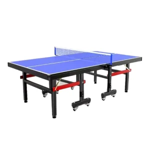 High Quality Portable Indoor Table Tennis Table with Wheels Easy to Move Sport Set