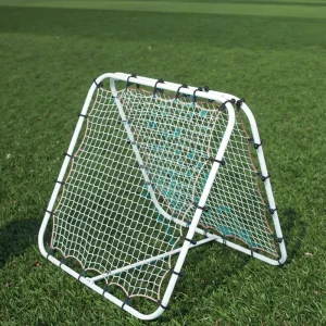 High Quality Portable Soccer Rebounder Net Foldable Adjustable Steel Tube Football Goal for Bounce Kickback Court Equipment