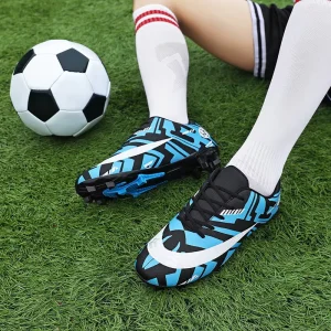 High Quality Professional Athletic Sneakers New Style Summer Football Soccer Shoes Factory