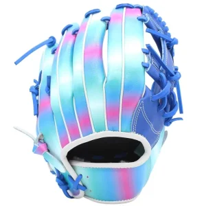 High Quality Professional Kip Leather Baseball Mitts Custom Gradient Softball Gloves for Baseball Training Quality Equipment