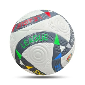 High Quality Professional PU Leather Training Soccer Ball Size 5 Custom Logo Match Football Ball Thermal Bonding
