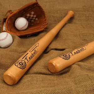 High Quality Professional Solid Wood Baseball Softball Bat Left Handed Eco friendly with Customized Logo for Kids to Adults