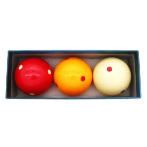 High Quality Resin Pool Billiard Balls 3PCS 61.5mm Carom Balls