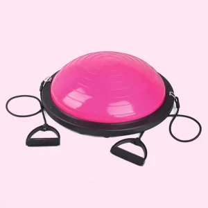High Quality Safety Eco Friendly Custom Logo Gym Non Slip Yoga Inflatable Training Half Balance Ball