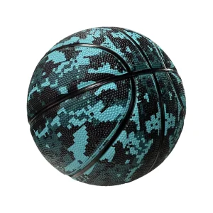 High Quality Size 5 6 7 Rubber Basketball New Texture Design Indoor Outdoor Training Ball Customizable Logo R003