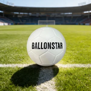 High Quality White Size 5 Thermal Bonded PU Soccer Ball Customized Logo for Match Training Factory Price