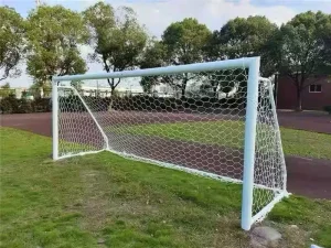 High Strength Portable 7-a-Side Football Goal Durable Net Adjustable Easy Assembly Heavy Duty Load Bearing Anti Deformation Club