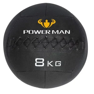 High Tear Proof PVC Pure Black Non Elastic Soft Medicine Ball Rubber Wall Ball