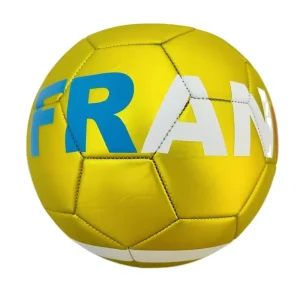 High end Frosted Metallic PVC Material Match Soccer Ball Size 5