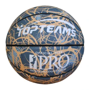 High quality PU Leather Customizable Eco Friendly Durable Basketballs Size 7 for School Club Sports Training