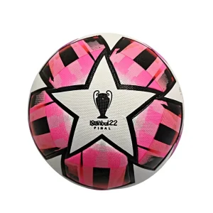 High quality Size 5 PU Leather Thermal Bonded Football Durable Eco Friendly Lightweight for Indoor Outdoor Use for Adults